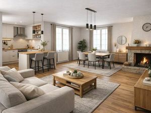 T2 meublé de 42 M2 avec terrain de 200 M2 à Bourgs sur Colagne