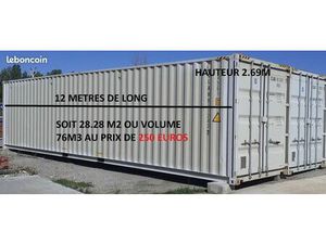 Container conteneur 40 pieds box de stockage