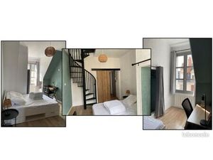 Hypercentre de Blois – T2 meublé de 35m² avec cuisine et chambre séparée – Loyer 560 tout 