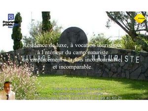 Appartement 66 m² au 1er étage dans résidence de standing au Camp Naturiste