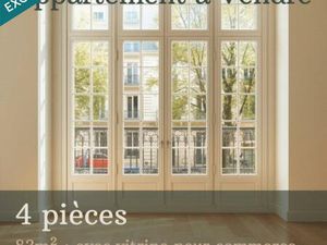 Appartement de 83 m² avec surface commerciale vitrée