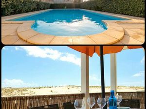 Superbe t2 bis cabine face a la dune