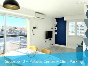 Superbe T2 Palavas - Location Janvier -> Juin