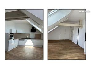 Hypercentre de Vineuil - Appartement nu de 75m² avec cuisine aménagée et 2 grandes chambre