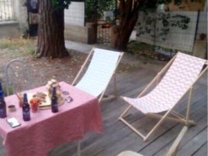 Studio avec terrasse Aix en Pce Rotonde ( rare )