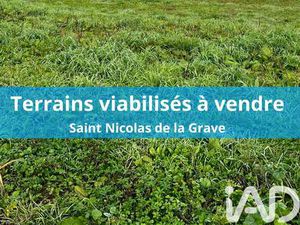 Vente Terrain à Saint-Nicolas-de-la-Grave (82210) : à vendre / 522m² Saint-Nicolas-de-la-G