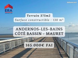 Terrain 375 m² ANDERNOS LES BAINS