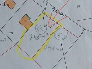 Terrain constructible 1168 m2 Seraucourt Legrand: Lot n52