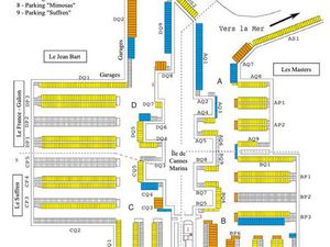 A Vendre place de port 8 m