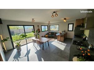 Maison individuelle plain-pied neuve (2023) - 80 m² - 4 pièces avec garage et terrasse  Te