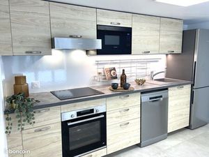 Duplex traversant avec terrasse et jardin privatif à Ablon-sur-Seine