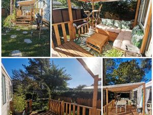 Mobil-home climatisé  2 ch  2 sde  2wc  Bassin d'Arcachon