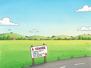 Terrain Viabilisé 1280 m²