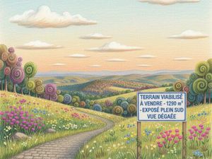 Terrain Viabilisé de 1290 m²