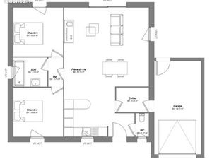 Maison 4 pièces 70 m²