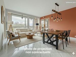 MAXEVILLE T3 de 75.62m² avec balcon et garage