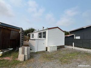 Mobil home + terrain