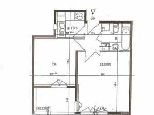 Location appartement 2 pièces 39 m² à Paris 10 (75010)