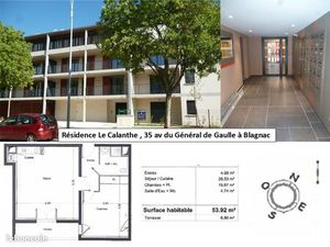 À vendre – T2 lumineux et calme avec terrasse à Blagnac