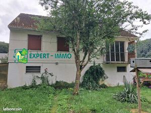 LES HAUTES RIVIERES: Pavillon sur sous sol à rénover