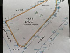 Terrain 506 m² Saint Just En Chaussee