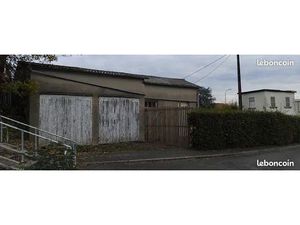 Vente garage 177M2 sur terrain clos