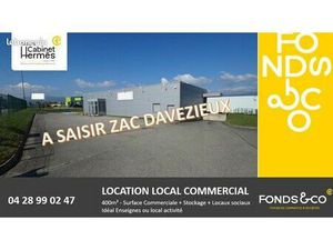 Local commercial 400 m²