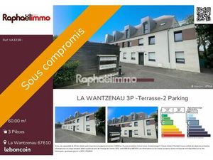 Appartement 3 pièces 60 m²