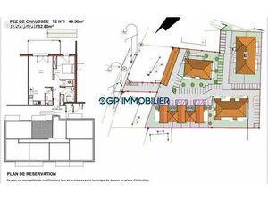 Appartement 2 pièces 50 m²