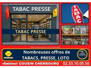 Fonds de commerce tabac  presse 60 m²