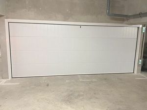 Double garage sous terrain fermé