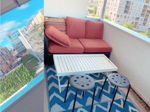 Grand T2 avec terrasse et garage