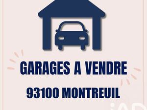 Parking/box 12 m² Montreuil