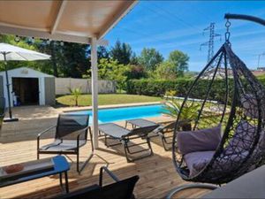 Maison piscine meublée