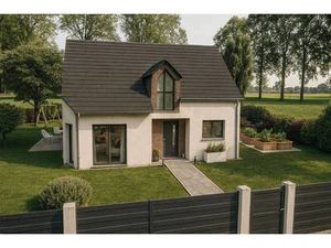 Terrain avec maison neuve à vendre