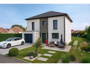 Terrain avec maison neuve à vendre