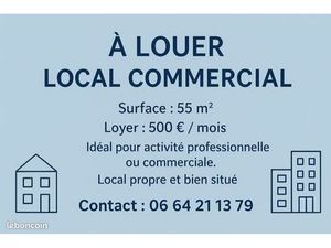 Local commercial 55 M2