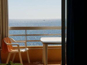 Fin Août / Début Septembre : Studio 26 m2 vue directe sur mer - 4ème et dernier étage avec