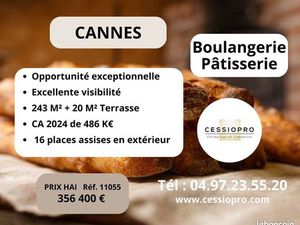 Boulangerie 90 m² Cannes