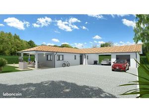 Terrain 2 600 m² Saint Vincent De Paul