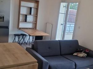Appartement 40 m2 meublé pour location avec terrasse de 30 m2 situé à méru dans une réside