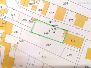 Terrain 559 m² CHAMOUILLEY