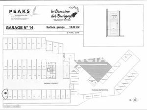 Parking 13 m² Vaulnaveys Le Haut