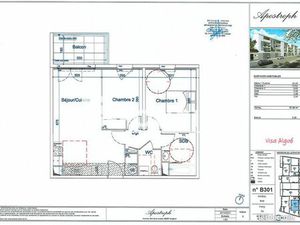 Appartement 3 pièces 57 m²