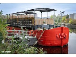 Péniche aménagée – Plusieurs logements insolites – Forte rentabilité