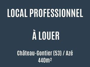 Local professionnel de 440 m²