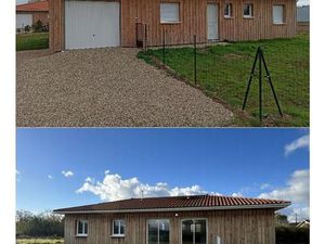 Maison T4 ossature bois 90m² + Garage 15m²