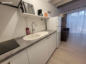 T2 duplex meublé terrasse piscine