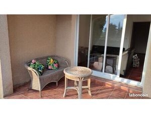 Joli T2 meublé avec terrasse et piscine