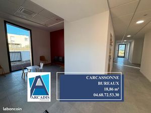 Bureaux 19 m² CARCASSONNE